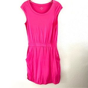 Comfy pink Athleta dress